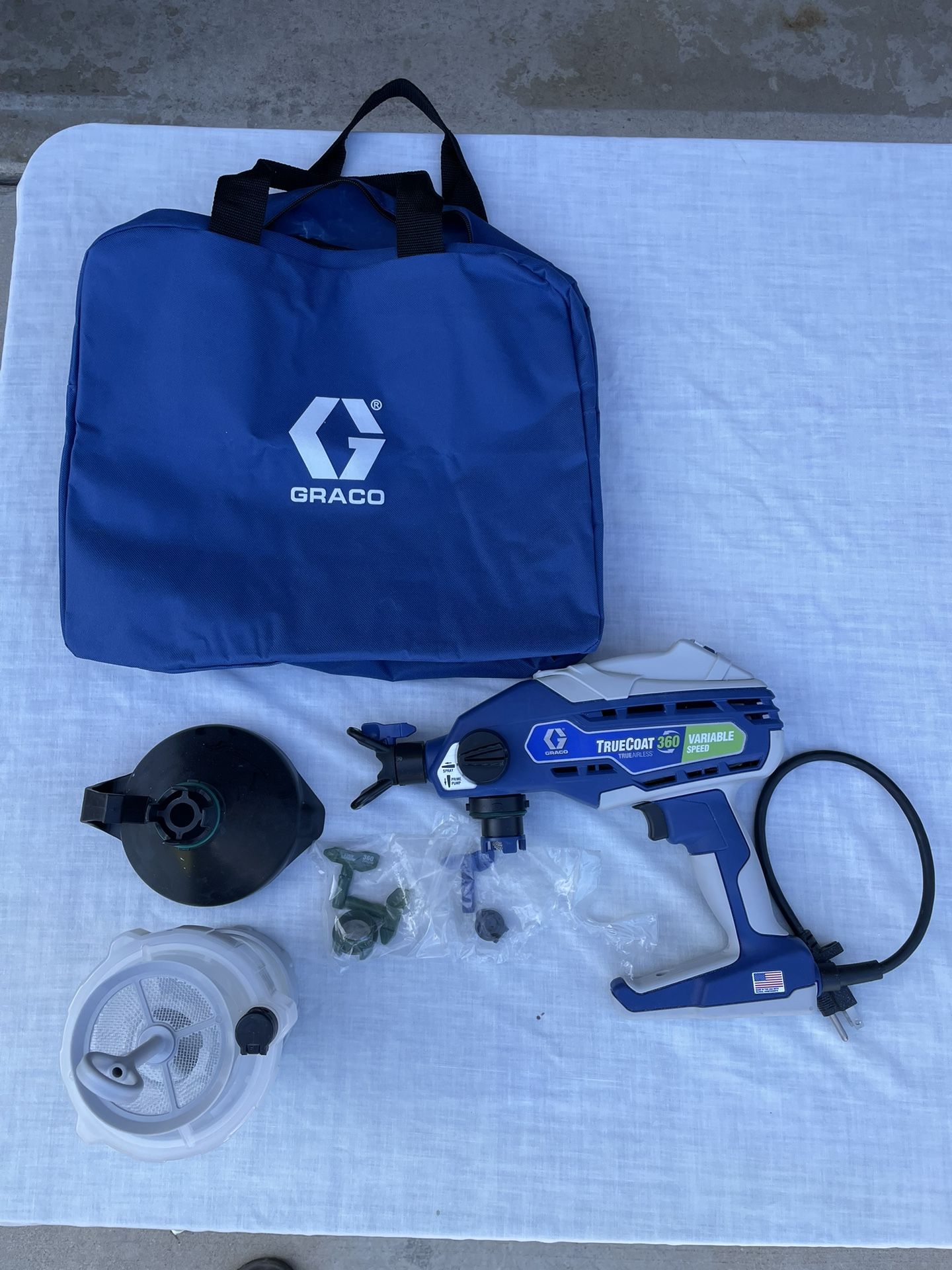 Graco TruCoat 360 Variable Speed Corded Airless Paint Sprayer