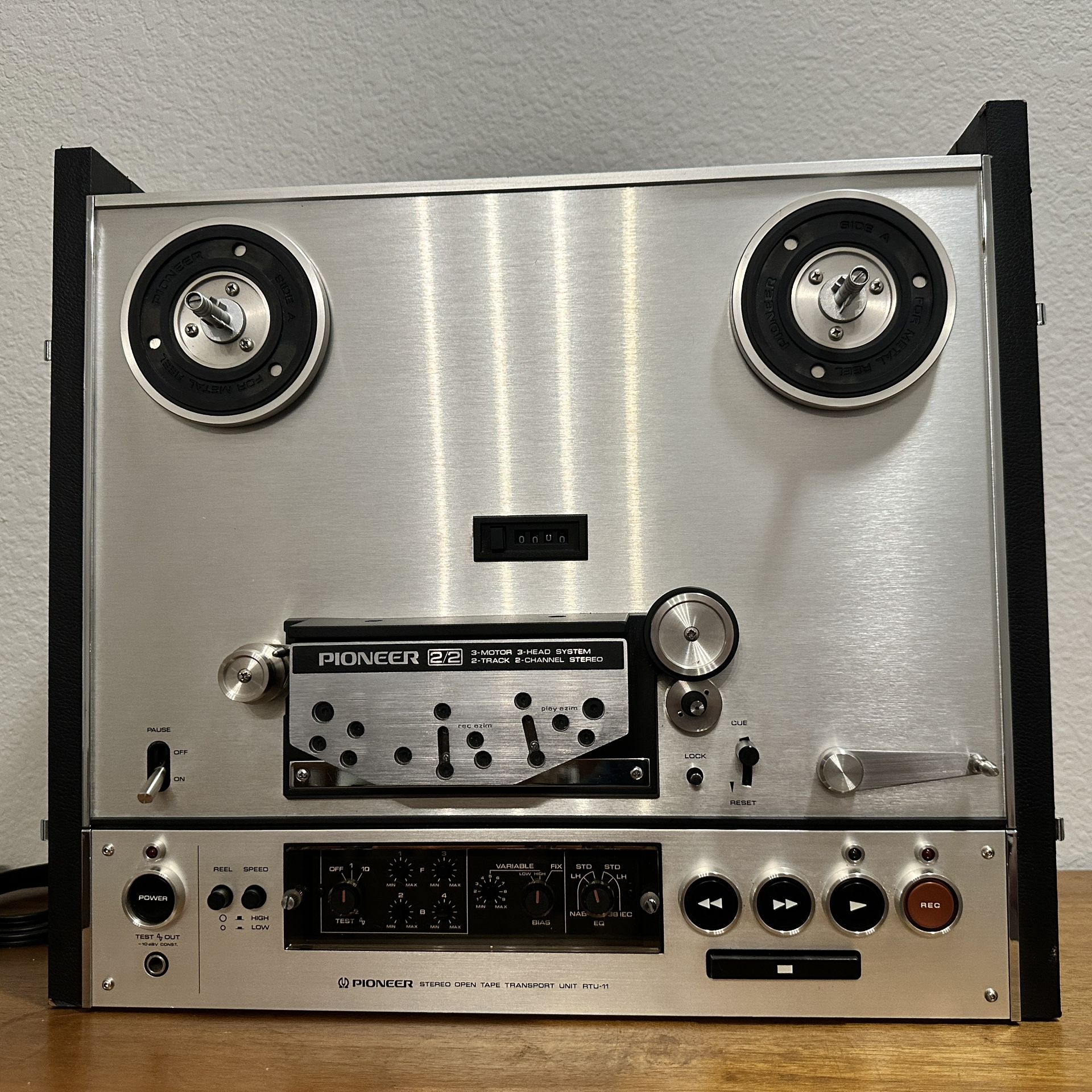Rare Vintage Pioneer RTU-11 Reel To Reel Tape Deck - 1976. FULLY FUNCTIONAL