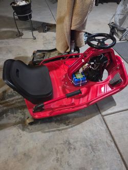 Red Electric Crazy-Kart —