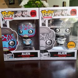They Live Alien Funko Pop 975 Set With Chase