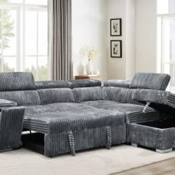MELODY LED SECTIONAL SLEEPER