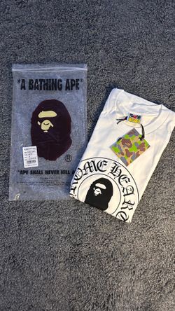 BAPE x Chrome Tees