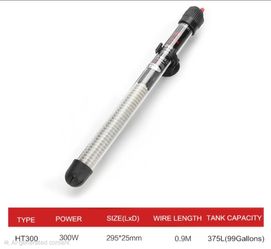 Aquarium Heater-Adjustable Temperature