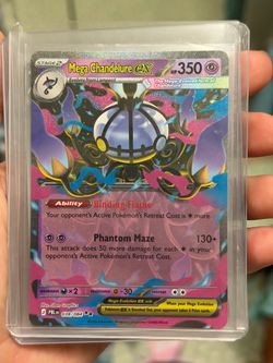 Mega Chandelure ex Pitch Black