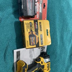 M12 Forge XC8.0…$100 Dewalt 6AH Flexvolt…$100