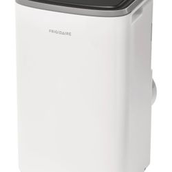 Frigidaire FHPW122AC1 Portable Room Air Conditioner, 12,000 BTU with Multi-Speed Fan, Dehumidifier Mode, Easy-to-Clean Washable Filter, Built-in Air I