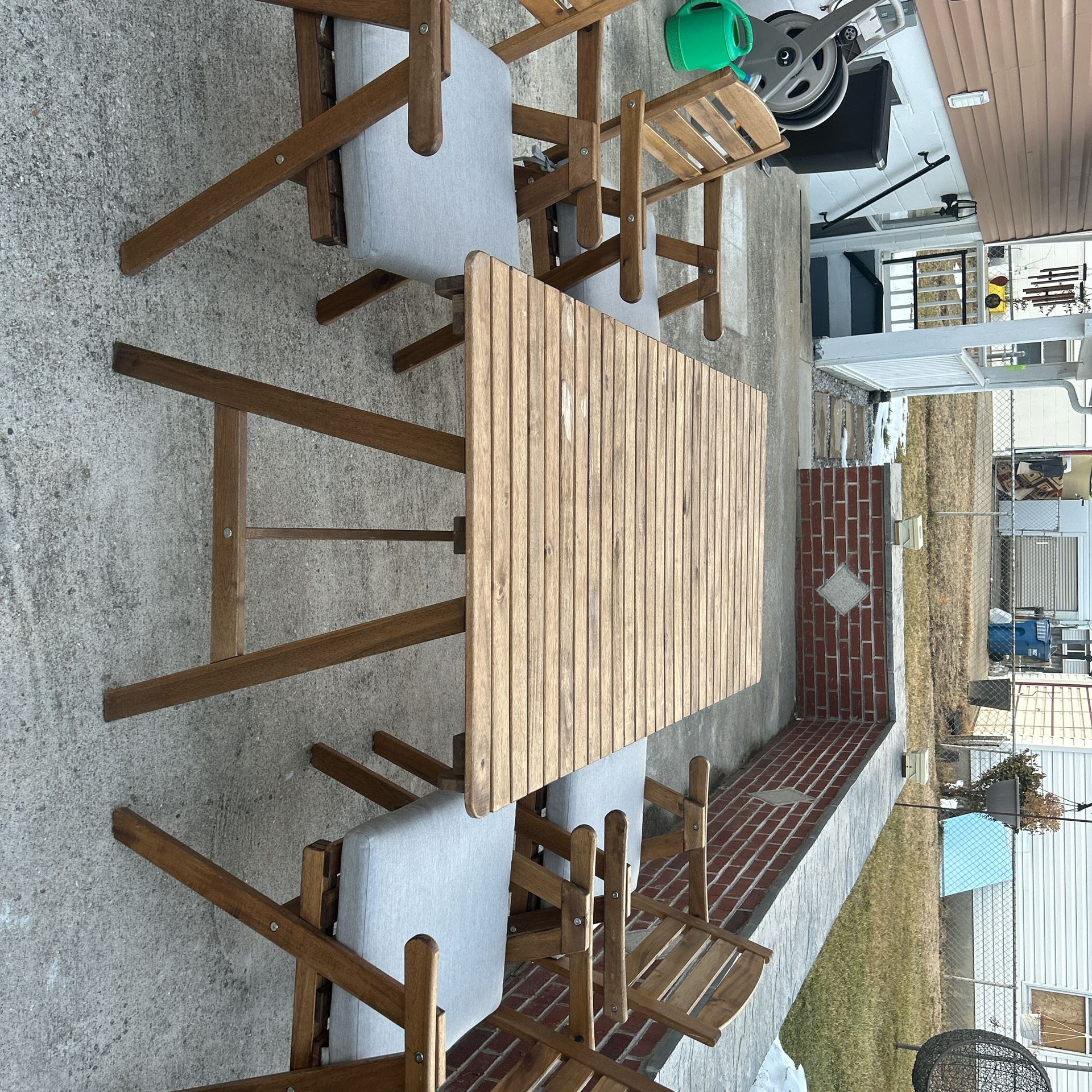 Teakwood Outdoor Dining Set