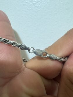 Men’s Rope Chain Necklace