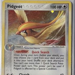 Pidgeot holo