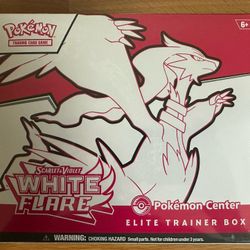 Pokemon White Flare Pokemon Center ETB