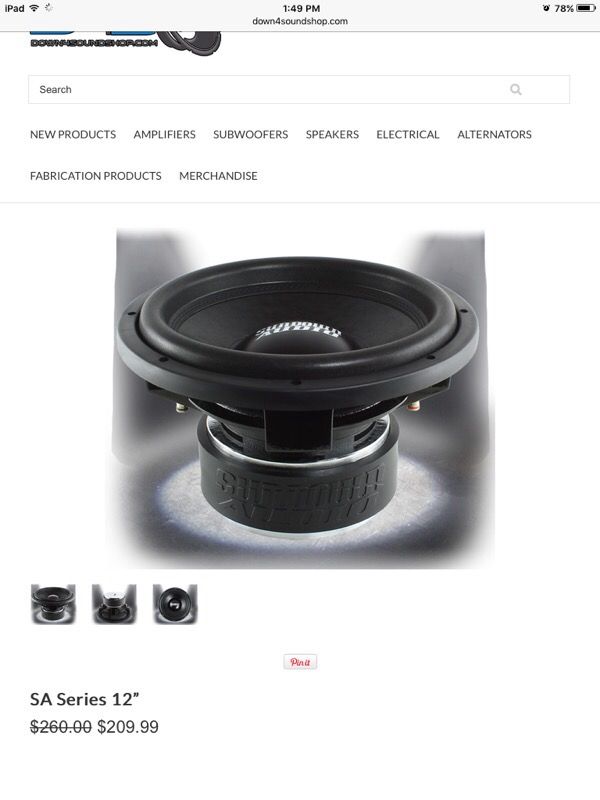 Sundown sa 12 needs recone kit