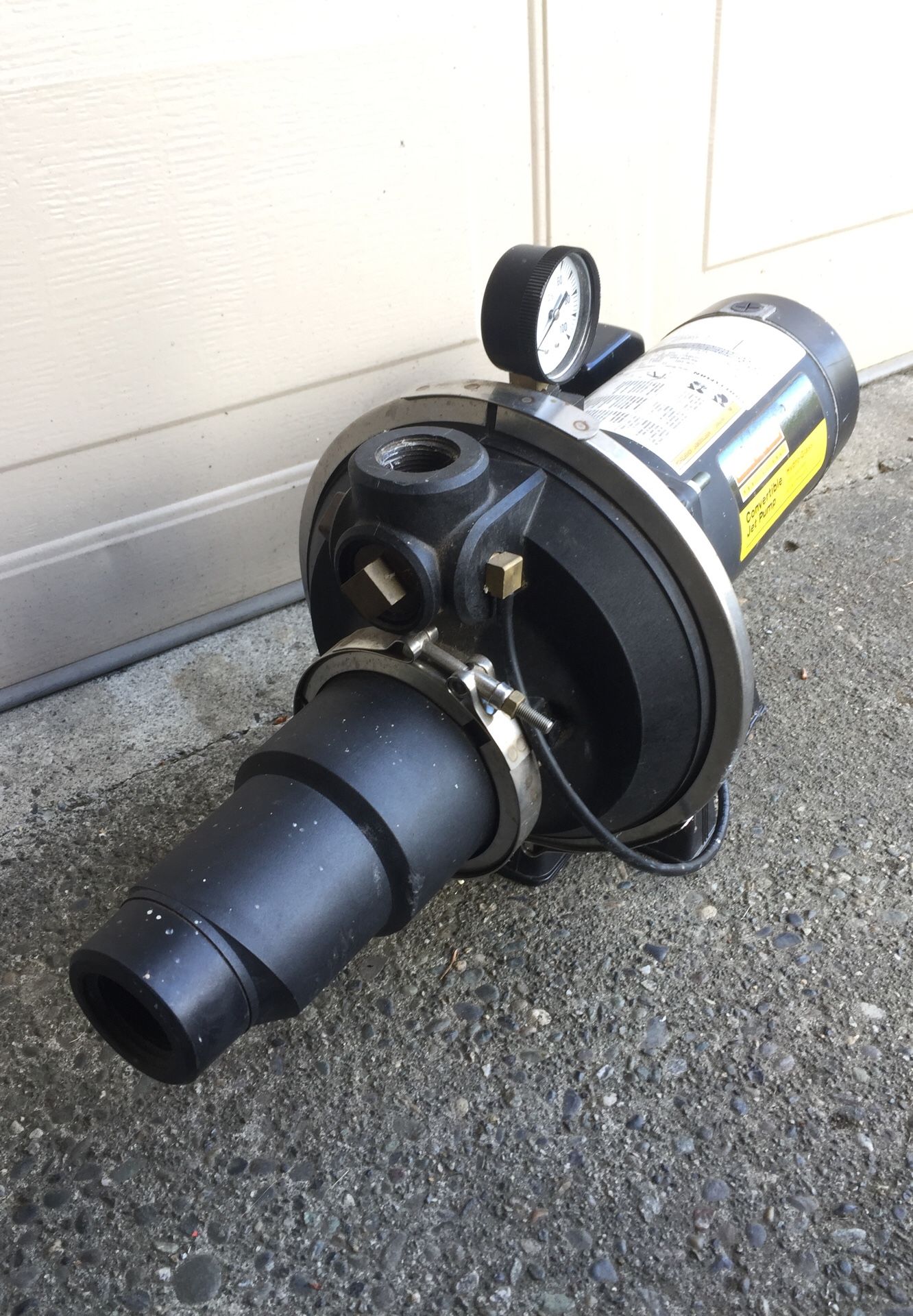 Craftsman professional convertible jet pump hydroglass 1hp for Sale in