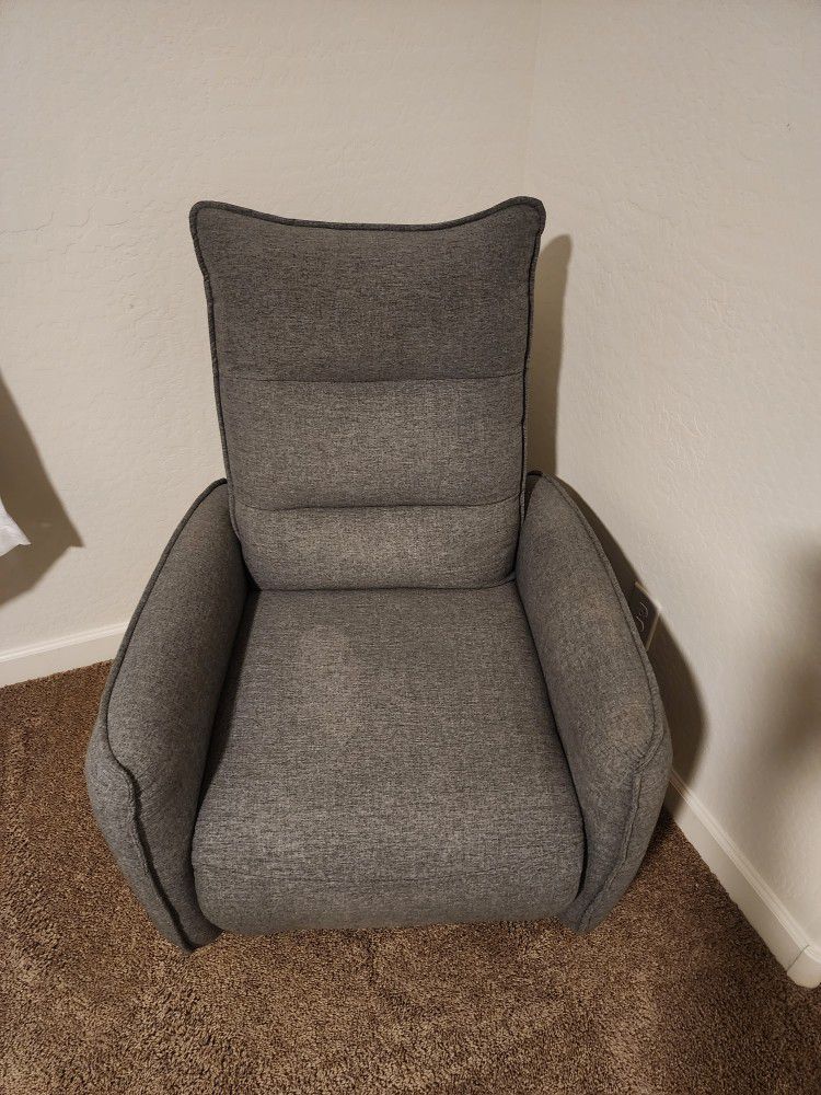Gray Recliner Chair