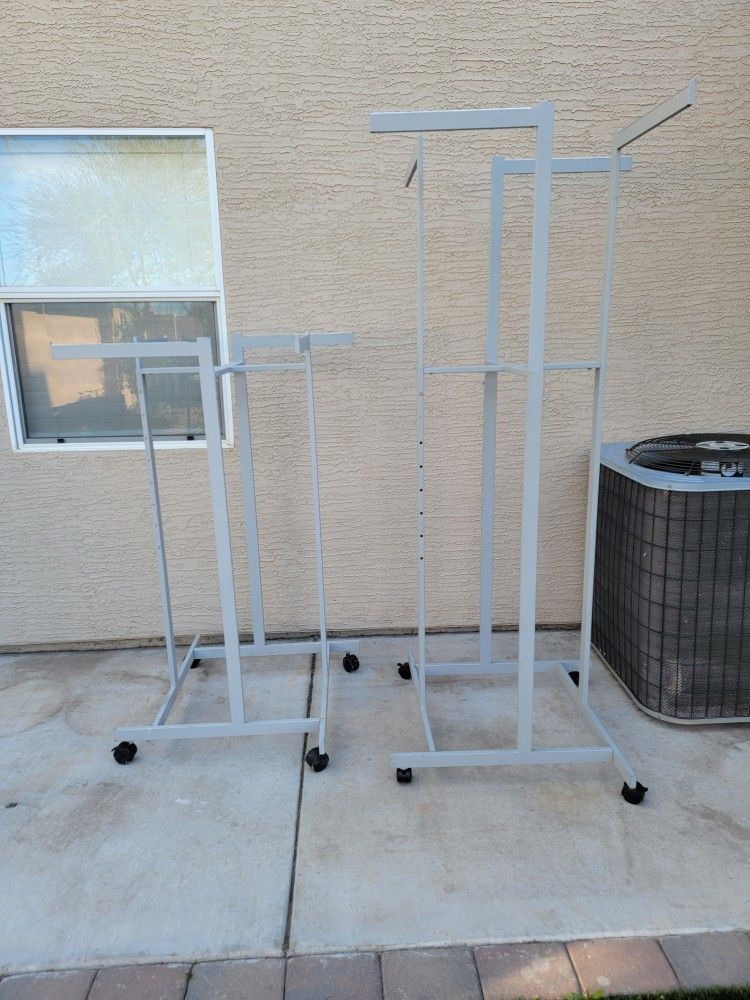 Adjustable Clothing Racks $65 Each