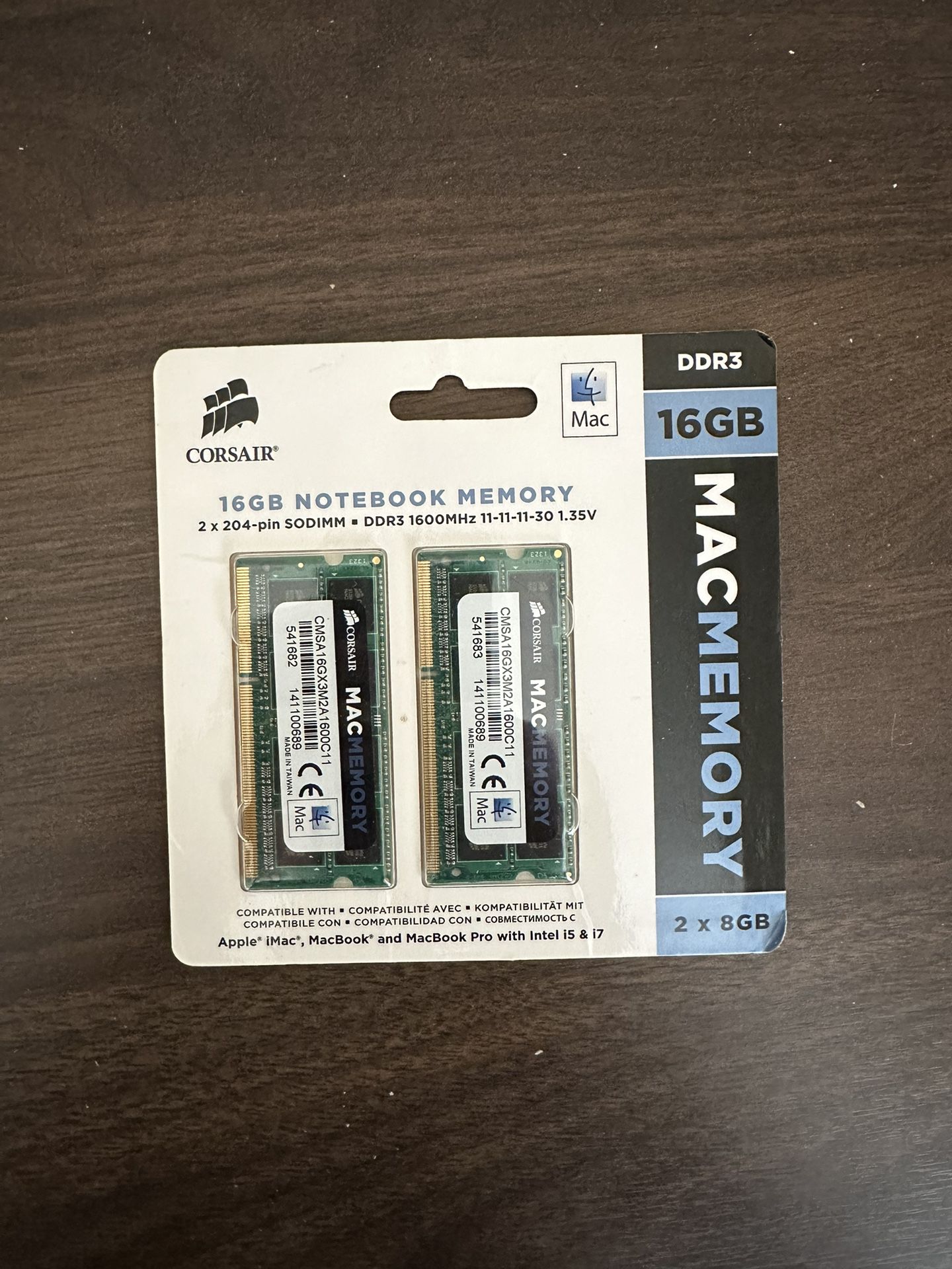 16GB Notebook Memory MacBook 