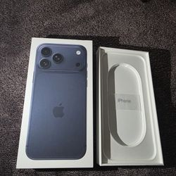 EMPTY BOX! Iphone 17 Pro Max Navy Blue 