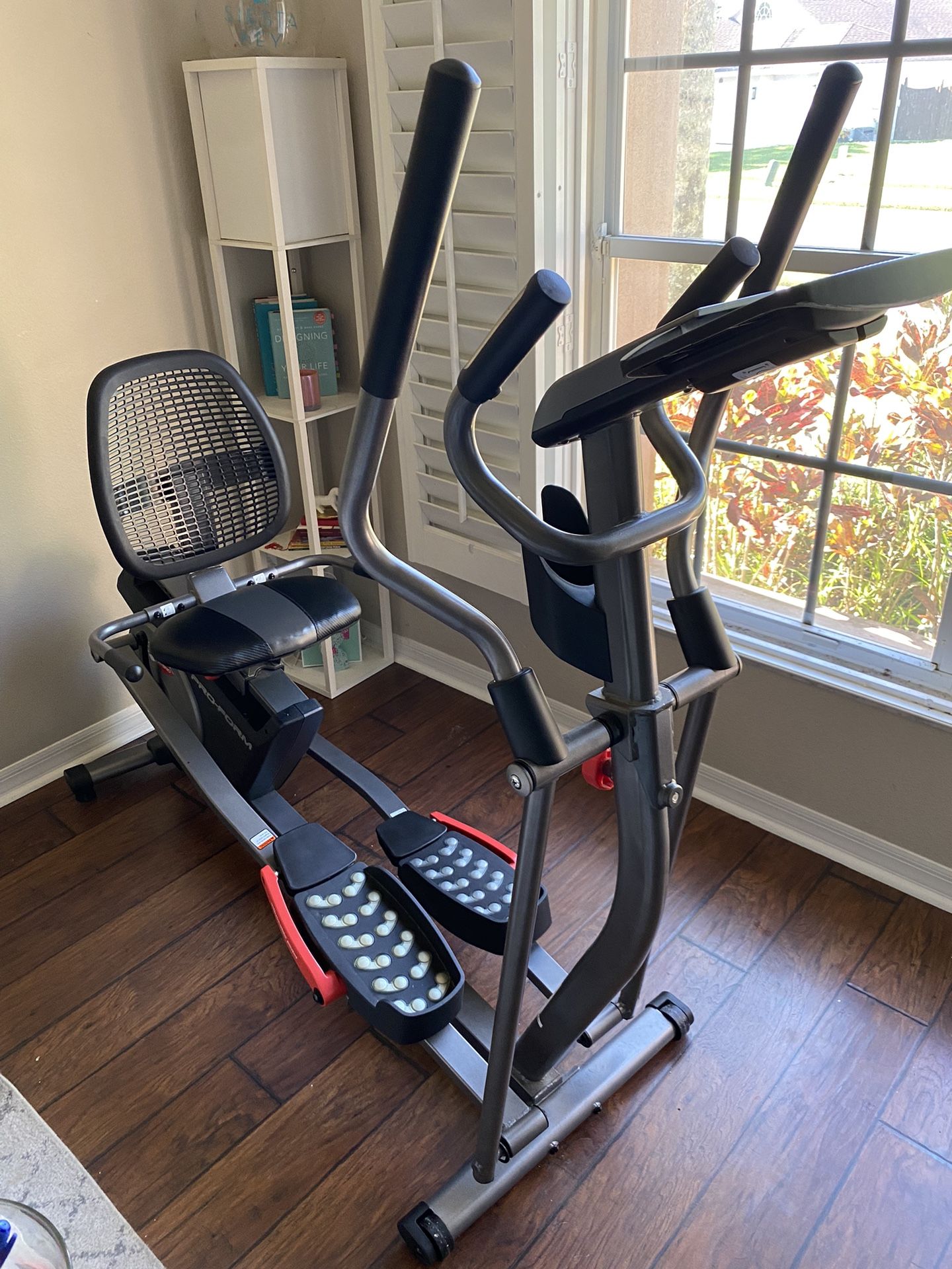 ProForm Hybrid Trainer XT Recumbent Bike and Elliptical Trainer, iFIT Bluetooth Enabled