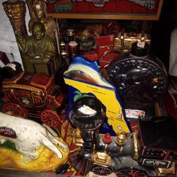 Old Antique Liquor Bottles 
