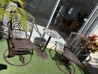 Iron Chair Sets