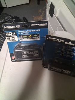 Hercules 5.0  20v volt battery