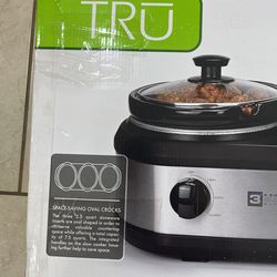 Tru 3-crock Buffet Slow Cooker