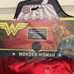Wonder Woman Pet Costume