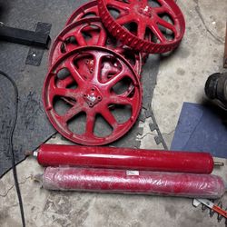 Gang Mower Wheels N Rollers
