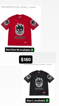 Supreme SS26’ week 17 Supreme@/Spitfire® I/S Tee, Spitfire Football Jersey
