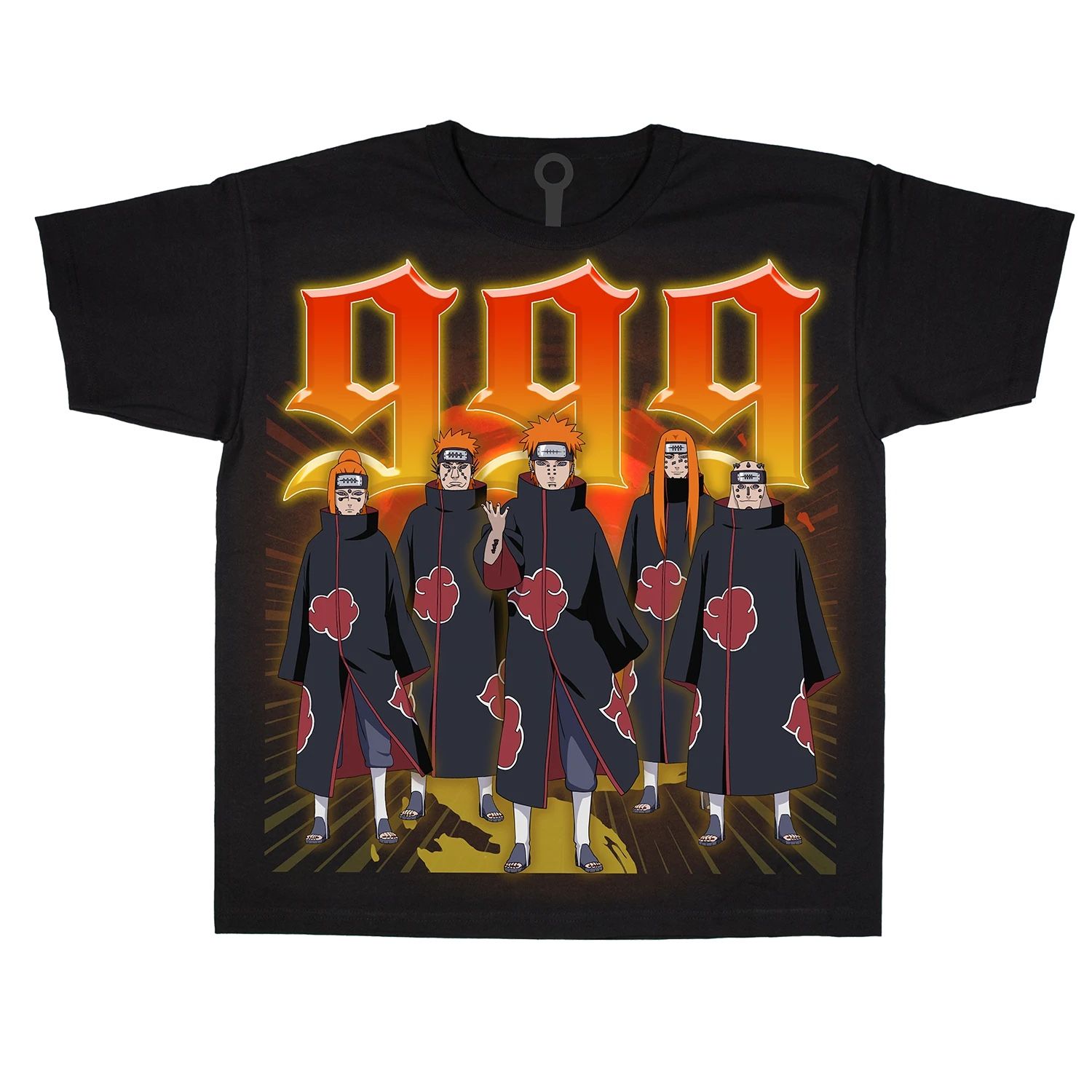 Juice wrld naruto pain 999 tee size small