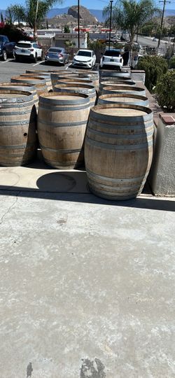 Empty wine barrels for sale