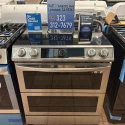 Samsung 6.3 Cu Ft Smart Slide in Electric Range With Air Fry