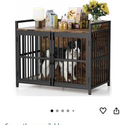 Dog Crate/kennel And TV Stand