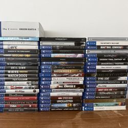 PS4 Game Haul (56 GAMES)