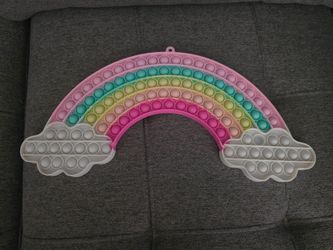 Sensory Pop It Rainbow