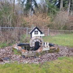 Water Wheel Fountain