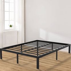 King Size Bed Frame Heavy Duty Metal Platform