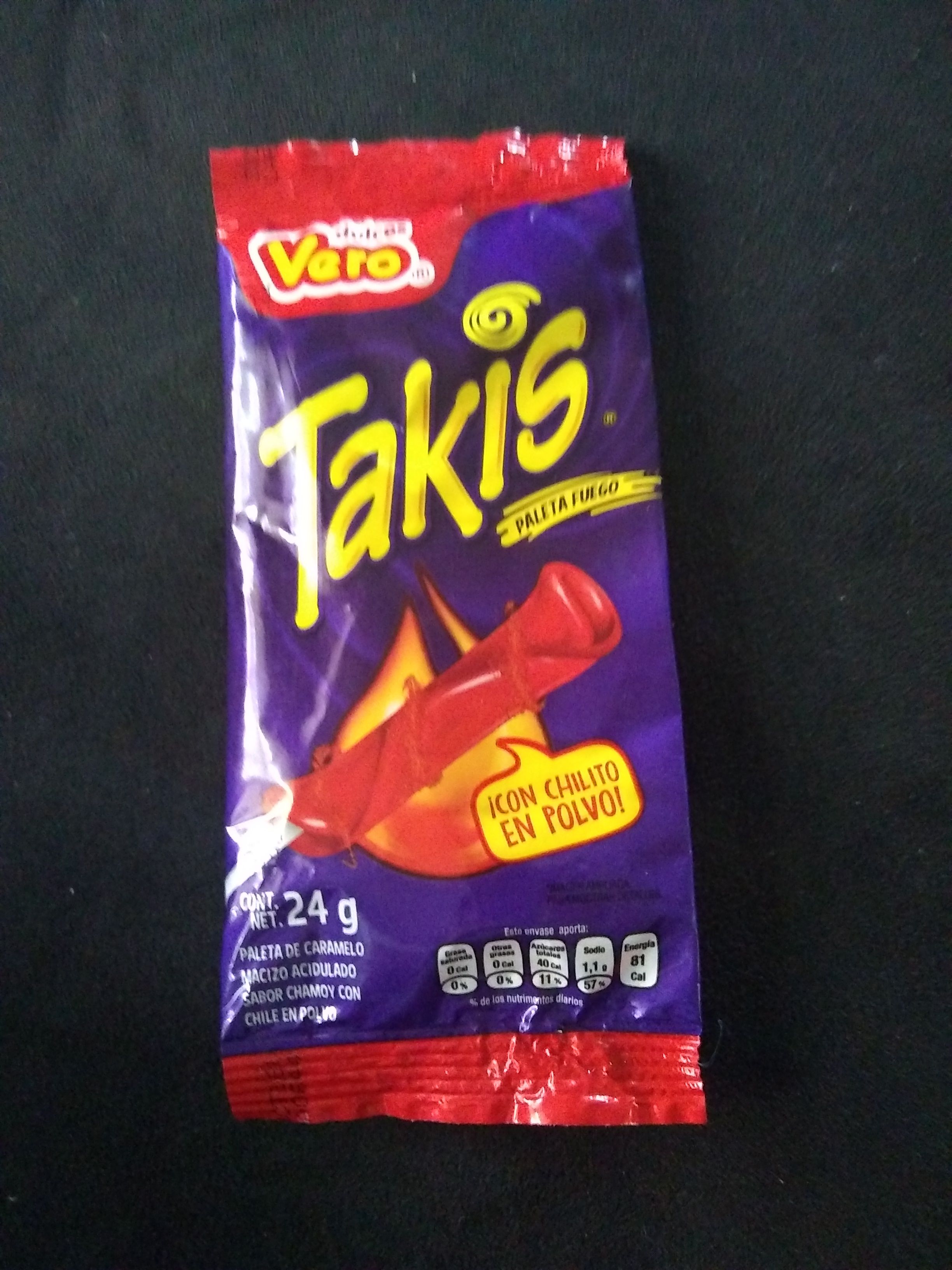 Hmu paleta de Takis for 1$( from Mexico)