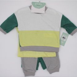 Boys Sweatsuit 4-Piece Set by Pl•Baby – Size 6M – NWT