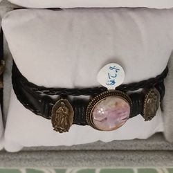 handpainted jewelry by local artist