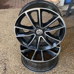 Chrome Rims, Three Sets