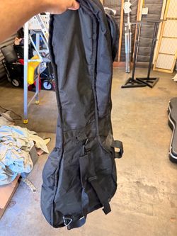 Flexible soft guitar case