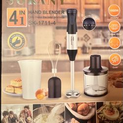 SOKANY   Hand Blender And Multifunctional Food Processor With 500w Power