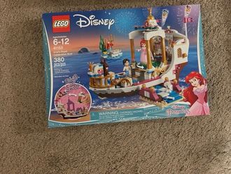 New LEGO Disney Ariel's Royal Celebration Boat 41153