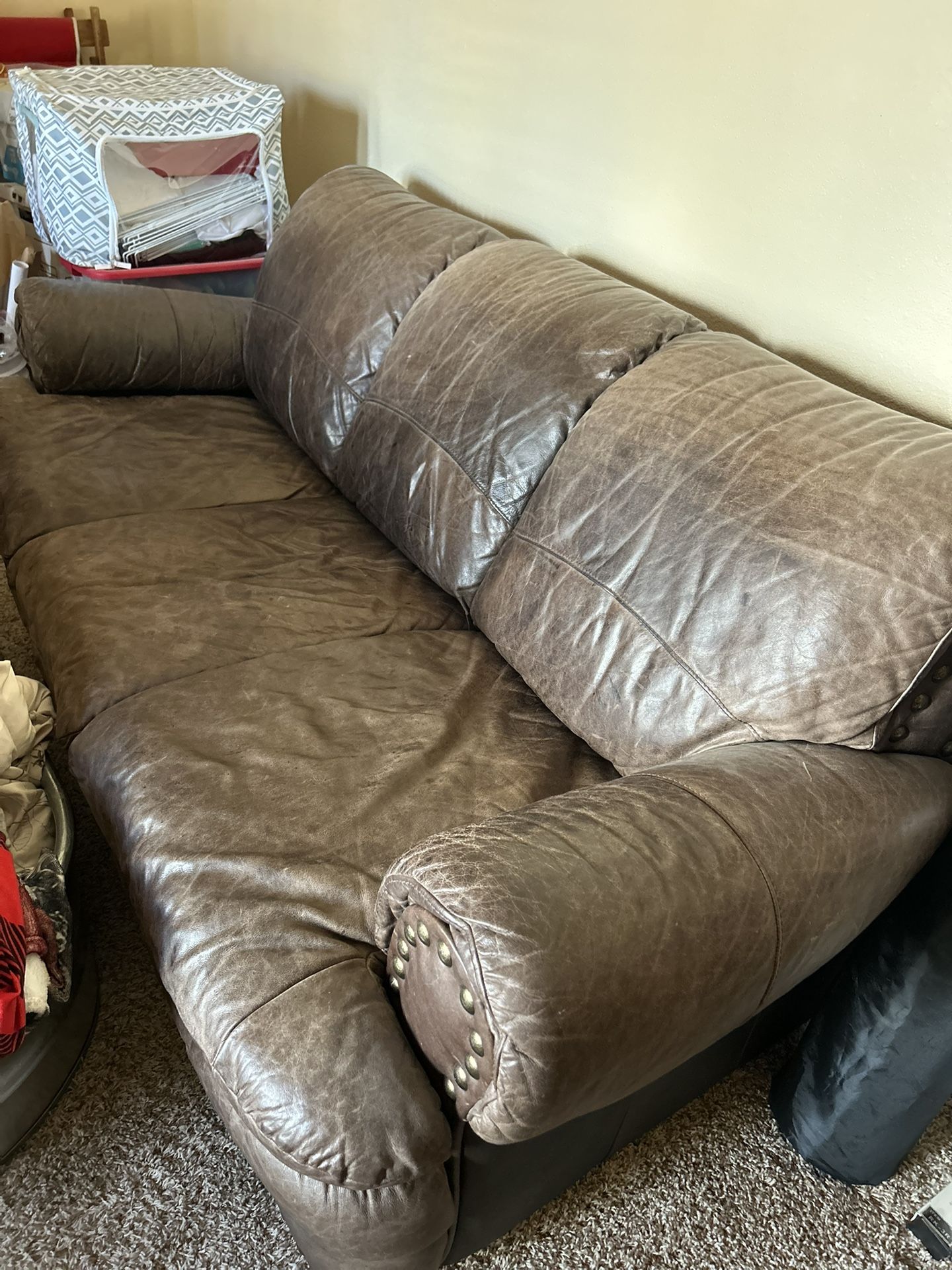 Leather Sofa