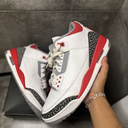 Jordan 3 “Fire Red”