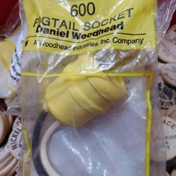 Daniel Woodhead Watertite Pigtail Lamp Sockets - 600 Septl