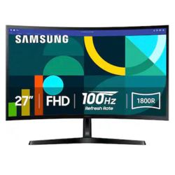 Samsung - 27" S3 (S36GD) LED FHD 100Hz Curved Monitor (HDMI, D-sub) - Black, NEW