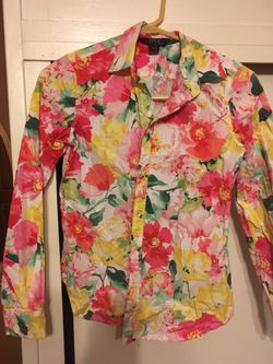 Girls polo shirt size 14