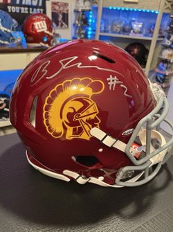 USC Brenden Rice Autographed Authentic Full Size Authenticated Helmet