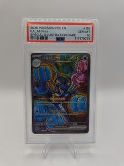 Palafin ex 151/131 Sv: Prismatic Evolutions Holo PSA 10